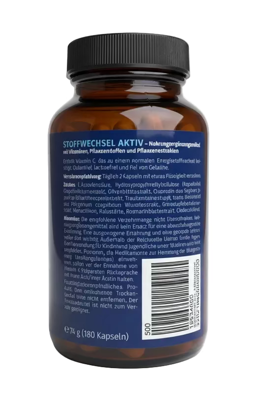 VELUVIA Phytogast 180 Kapseln – Pflanzliche Verdauungsformel mit Kurkuma, Fenchel & Enzian – Nahrungsergänzung