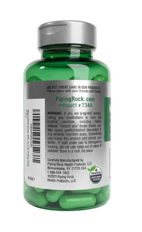 Magnesium Oxide 500 mg – 90 Kapseln | Hochdosiertes Magnesium Supplement