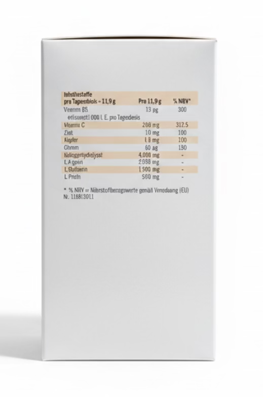 Vitatop Tissue-Complex Pulver – Kollagen + Vitamin C + Zink + Kupfer 2 Dosen Vorteilspack (2 × 360 g)