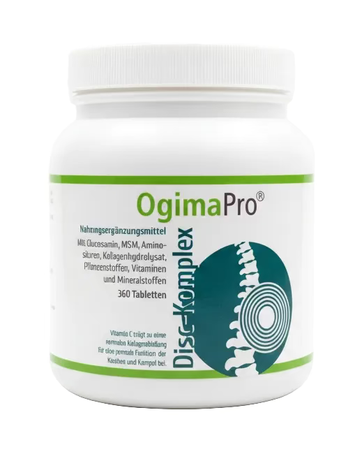 OgimaPro Disc-Komplex – Glucosamin, MSM & Kollagen – Gelenk & Wirbelsäulen Support – 360 Tabletten