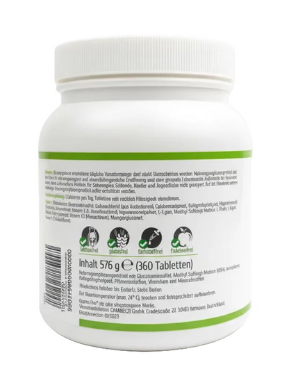 OgimaPro Disc-Komplex – Glucosamin, MSM & Kollagen – Gelenk & Wirbelsäulen Support – 360 Tabletten