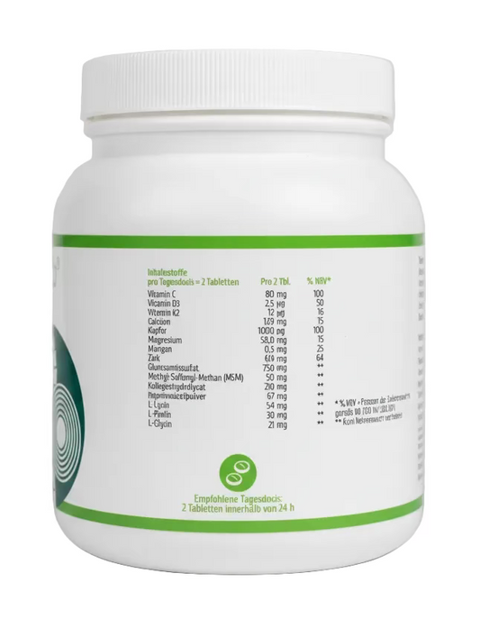 OgimaPro Disc-Komplex – Glucosamin, MSM & Kollagen – Gelenk & Wirbelsäulen Support – 360 Tabletten