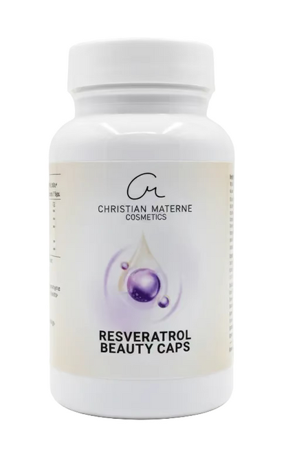 Resveratrol Beauty Caps mit OPC & Vitamin C – Antioxidant Beauty Supplement – 90 Kapseln
