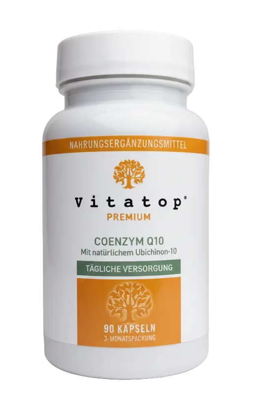 Coenzym Q10 (Ubiquinon-10) – 90 Kapseln – Vitatop Premium