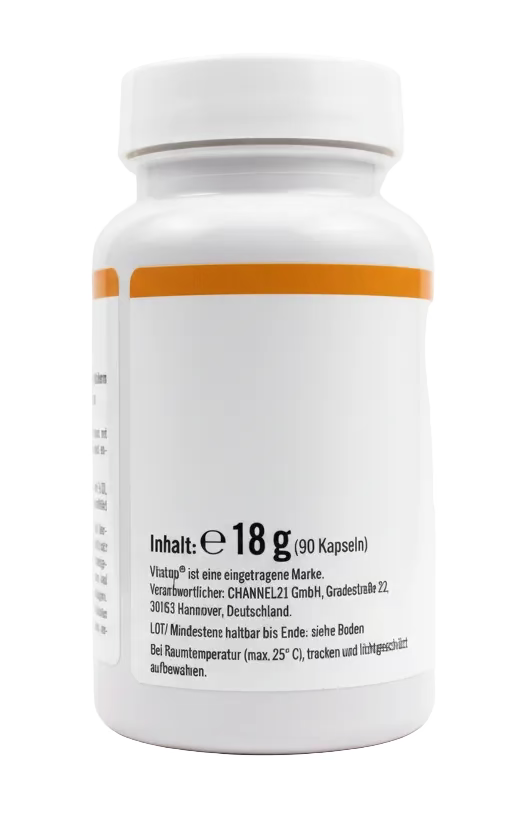 Coenzym Q10 (Ubiquinon-10) – 90 Kapseln – Vitatop Premium