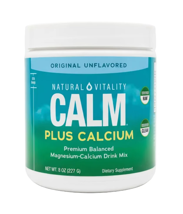 Natural Vitality CALM Plus Calcium Magnesium Pulver 227g – Magnesiumcitrat Drink Mix