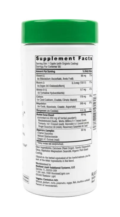 Rainbow Light Magnesium Calcium+ – 90 Caplets – Vegan, Glutenfrei – Knochen & Muskeln Support