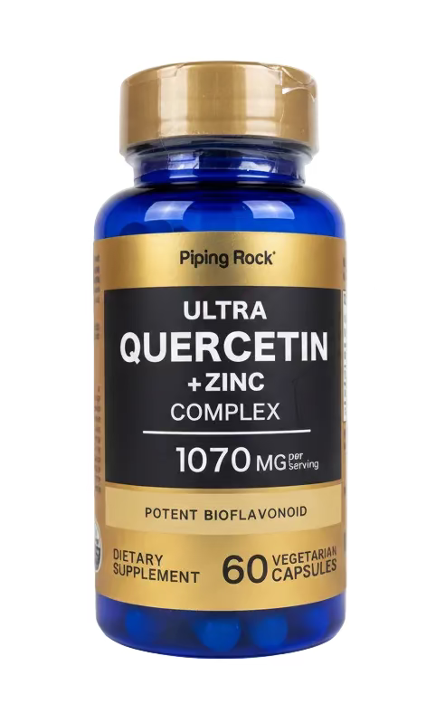 Ultra Quercetin + Zinc Complex 1070 mg – 60 vegetarische Kapseln | Bioflavonoid Supplement