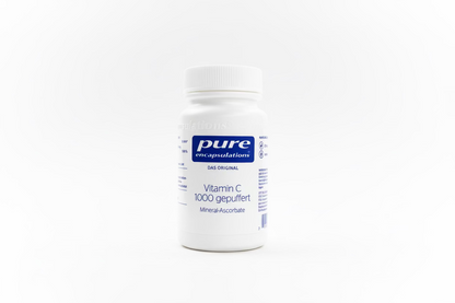 Pure Encapsulations Vitamin C 1000 gepuffert – 30 Kapseln – Mineral-Ascorbate, vegan