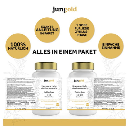 jungold Hormone Help Perimenopause - Seed Cycling in Kapseln 120 St