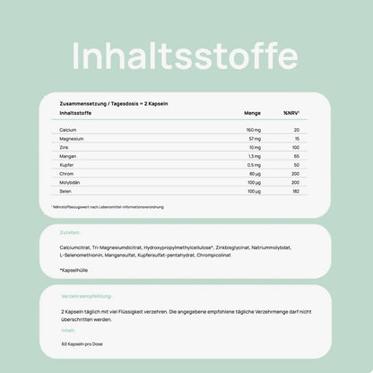 port Minerals – 8 Mineralstoffe Komplex | 60 Kapseln