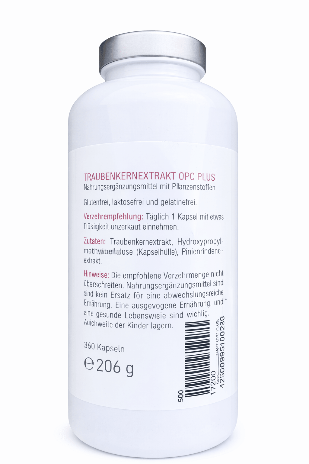 linéa Traubenkernextrakt OPC Plus Kapseln – OPC aus Traubenkernen & Pinienrinde | 360 Kapseln kaufen | mala - health