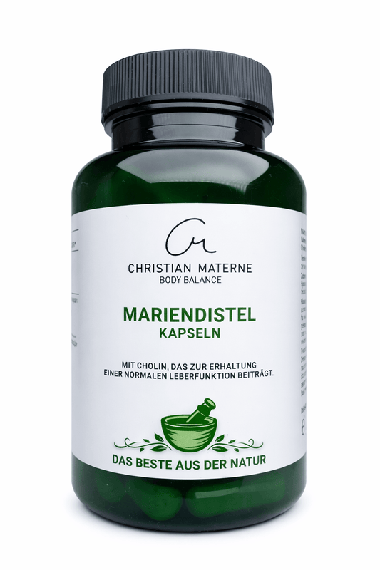 Mariendistel - Kapseln mit Cholin zur Unterstützung der normalen Leberfunktion – pflanzliche Nahrungsergänzung. kaufen | mala - health