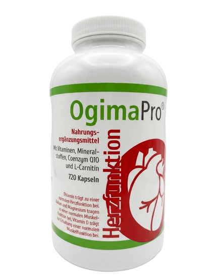 OgimaPro Herzfunktion 720 Kapseln – Vitamine, Mineralstoffe, Coenzym Q10 & L - Carnitin kaufen | mala - health