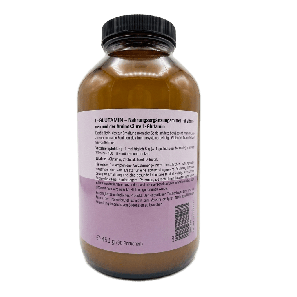 Paragon Bloom® L - Glutamin Pulver mit Biotin & Vitamin D – 450 g (3 - Monatsvorrat) kaufen | mala - health