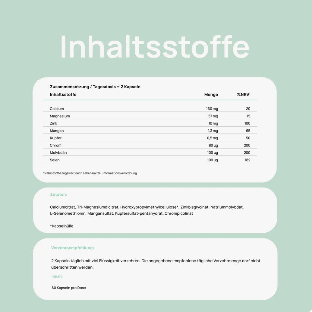 port Minerals – 8 Mineralstoffe Komplex | 60 Kapseln kaufen | mala-health