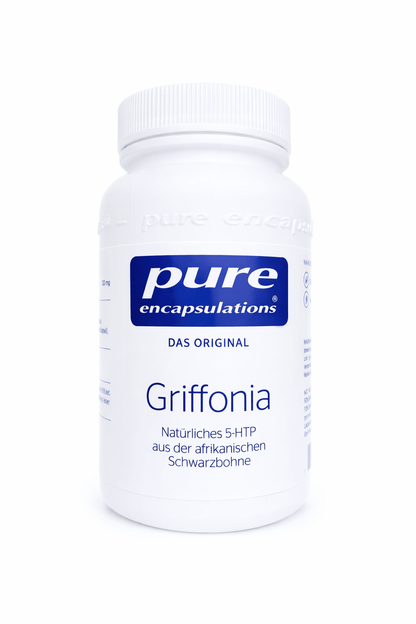 Pure Griffonia Natürliches 5 - HTP aus der afrikanischen Schwarzbohne (180 Kapseln)MHD 07/2026 🔥reduziert kaufen | mala - health