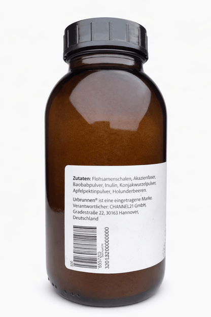 Urbrunnen Bauchgefühl – Ballaststoff - Mischung mit Flohsamenschalen, Inulin & Baobab | 250 g kaufen | mala - health