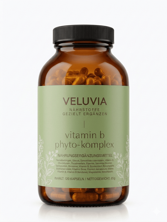 VELUVIA® Vitamin B Phyto - Komplex – mit Buchweizenkeimpulver – 360 Kapseln (6 - Monatsvorrat) kaufen | mala - health