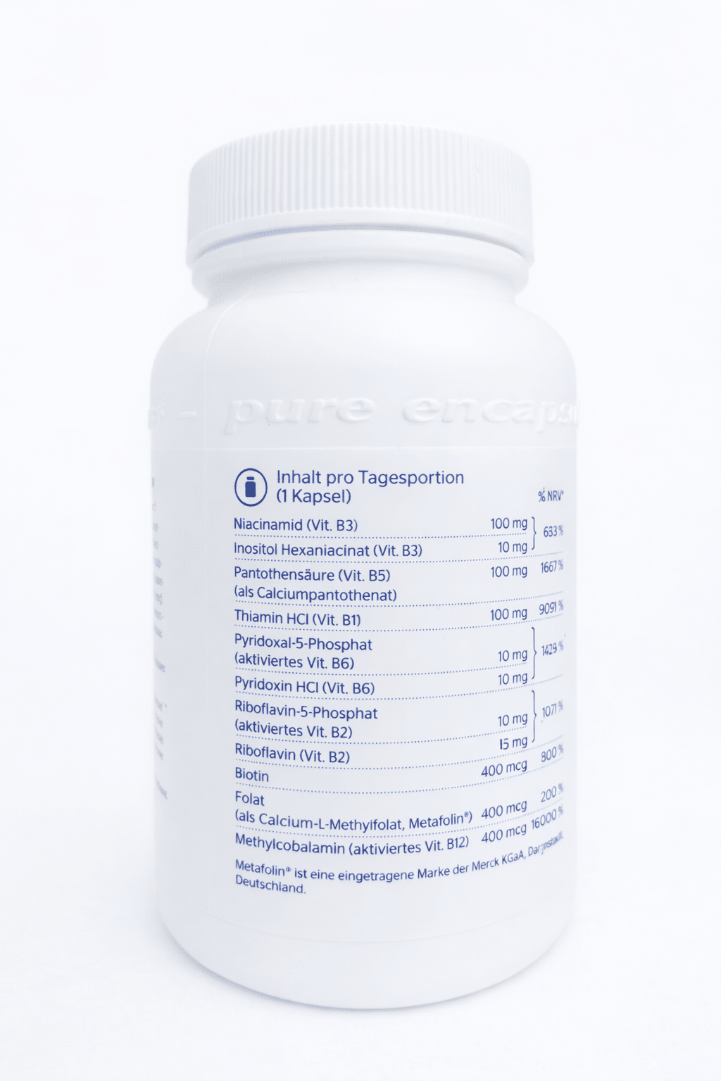 Vitamin B - Komplex – Energie, Nerven & mentale Leistung (120 Kapseln) kaufen | mala - health