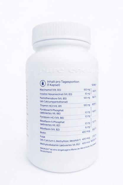 Vitamin B - Komplex – Energie, Nerven & mentale Leistung (120 Kapseln) kaufen | mala - health