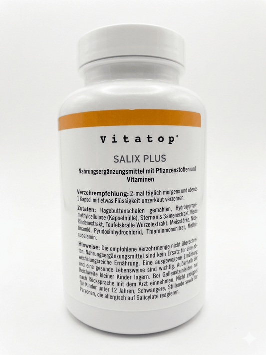 Vitatop Salix Plus B - Vitamine Phyto Komplex 180 Kapseln Vitamin B1 B3 B6 B12 kaufen | mala - health