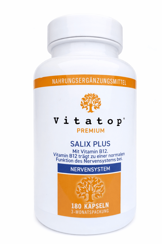 Vitatop Salix Plus B - Vitamine Phyto Komplex 180 Kapseln Vitamin B1 B3 B6 B12 kaufen | mala - health